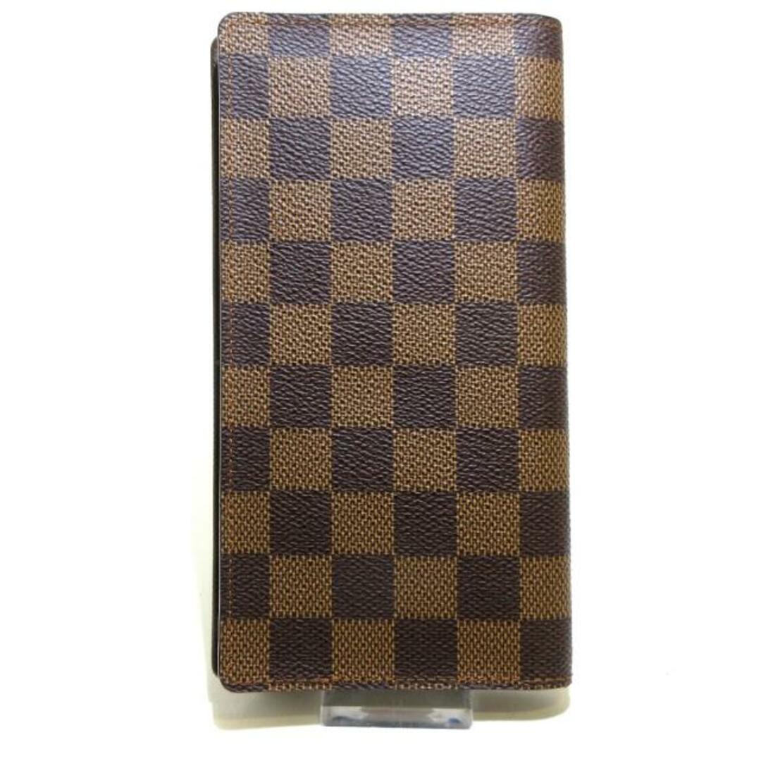 LOUIS VUITTON(ルイヴィトン)のLOUIS VUITTON(ルイヴィトン) 札入れ ダミエ ポルト カルト クレディ・円 N60825 エベヌ ダミエ レディースのファッション小物(財布)の商品写真