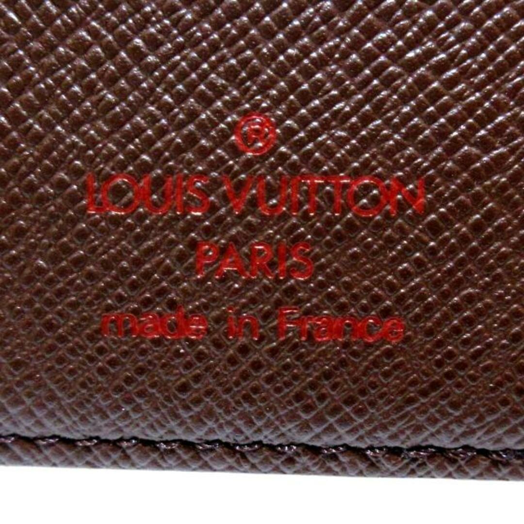 LOUIS VUITTON(ルイヴィトン)のLOUIS VUITTON(ルイヴィトン) 札入れ ダミエ ポルト カルト クレディ・円 N60825 エベヌ ダミエ レディースのファッション小物(財布)の商品写真