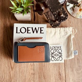 LOEWE - ◇ロエベ◇アナグラム コインホルダー フラグメントケース カードケース ネイビー