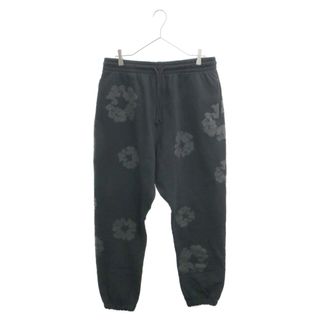 DENIM TEARS デニムティアーズ FLOWER PRINT SWEAT PANTS フラワープリント スウェットパンツ ブラック(その他)