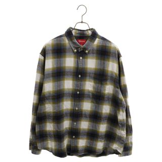 シュプリーム(Supreme)のSUPREME シュプリーム 23ss Shadow Plaid Flannel Shirt ブラッシュド フランネルチェックタンダウン長袖シャツ マルチ(シャツ)