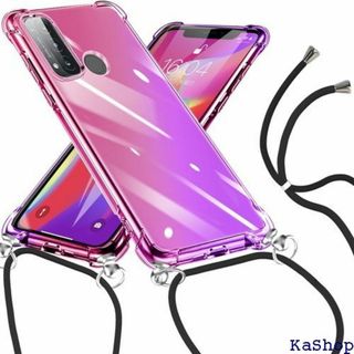 OPPO Reno5 A ケース グラデーション色 肩 O -18-03 859(その他)