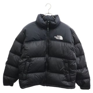 ザノースフェイス(THE NORTH FACE)のTHE NORTH FACE ザノースフェイス NUPTSE DOWN JACKET ヌプシ ロゴ刺繍 ジップアップナイロンダウンジャケット NJ1DN55A ブラック(ダウンジャケット)