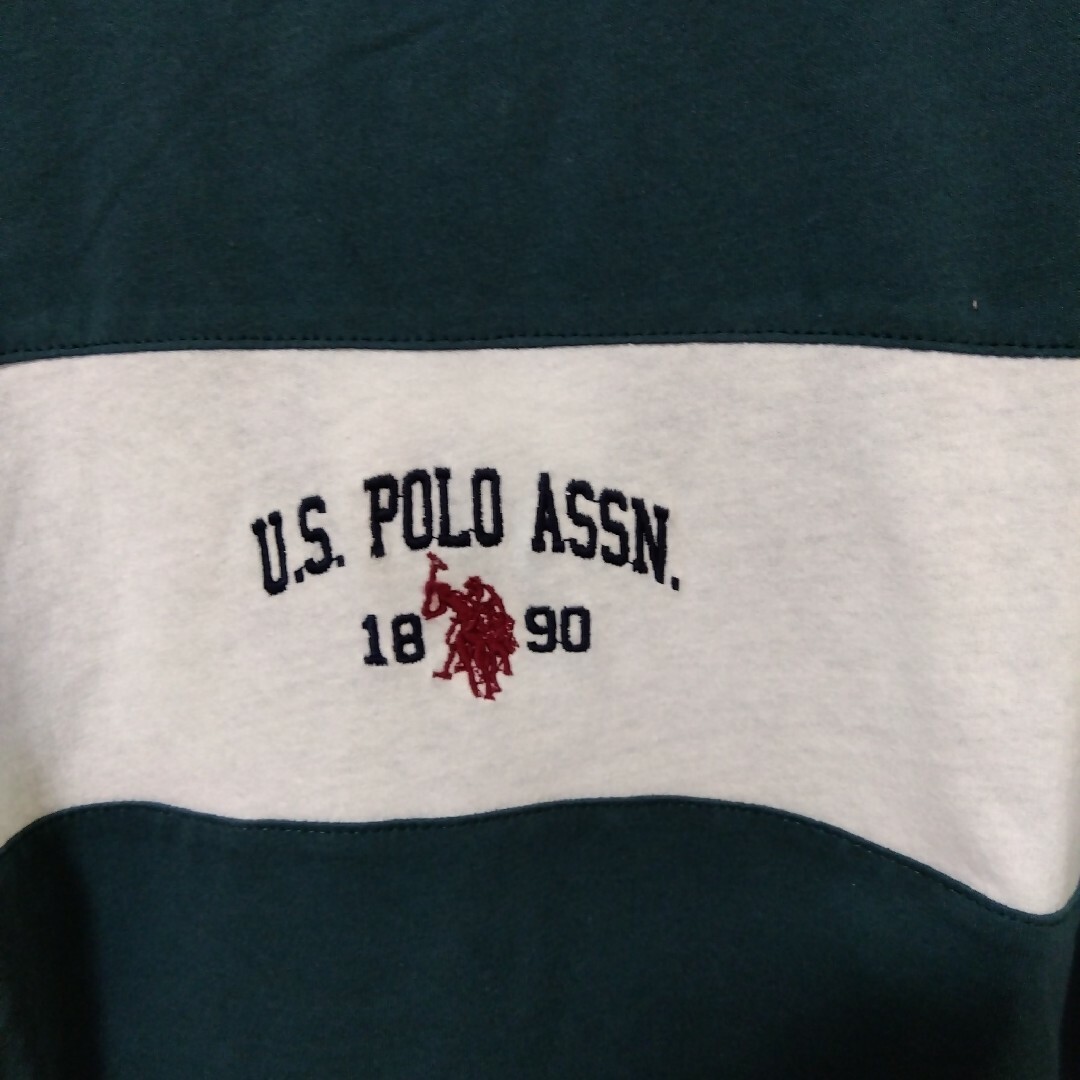 U.S. POLO ASSN.(ユーエスポロアッスン)の【U.S.POLOASSN】ロゴTシャツ オーバーサイズ/S　ユニセックス メンズのトップス(Tシャツ/カットソー(半袖/袖なし))の商品写真