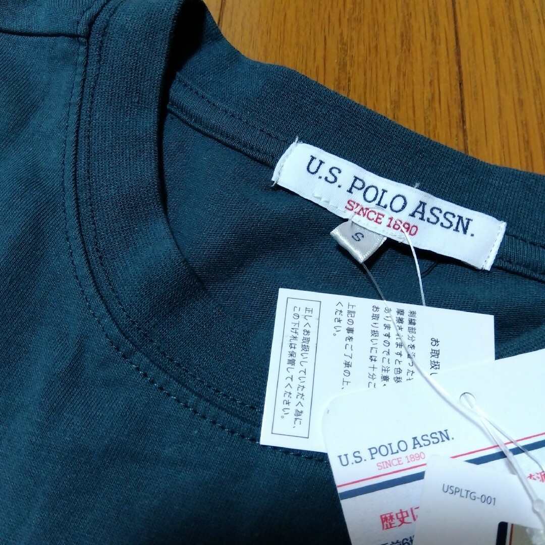 U.S. POLO ASSN.(ユーエスポロアッスン)の【U.S.POLOASSN】ロゴTシャツ オーバーサイズ/S　ユニセックス メンズのトップス(Tシャツ/カットソー(半袖/袖なし))の商品写真