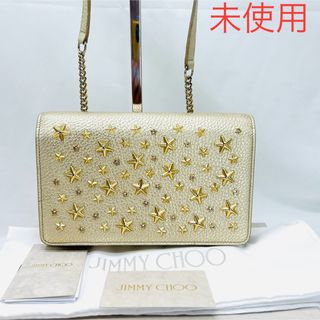 JIMMY CHOO - 未使用　JIMMY CHOO ジミーチュウ ショルダーポシェット　ウォレット