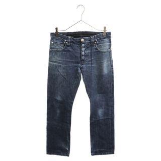 クロムハーツ(Chrome Hearts)のCHROME HEARTS クロムハーツ DENIM-BLUE MEN'S 5PCKET ストレートデニム ジーンズ クロスボールボタン(デニム/ジーンズ)