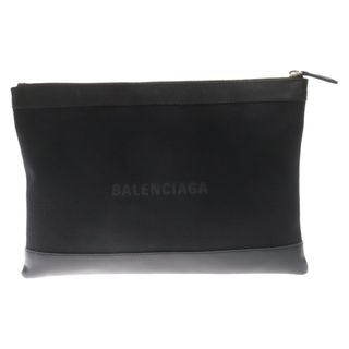 バレンシアガ(Balenciaga)のBALENCIAGA バレンシアガ ネイビークリップM クラッチバッグ ブラック 373834(セカンドバッグ/クラッチバッグ)