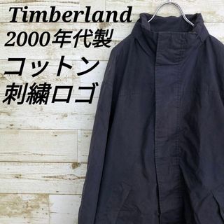 ティンバーランド(Timberland)の【k6922】USA古着ティンバーランド00sコットンジャケットブルゾン刺繍ロゴ(その他)