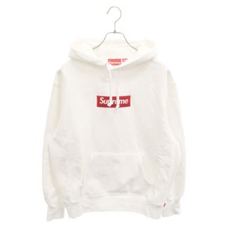 シュプリーム(Supreme)のSUPREME シュプリーム 21AW Box Logo Hooded Sweatshirt White ボックスロゴプルオーバースウェットパーカー ホワイト(パーカー)