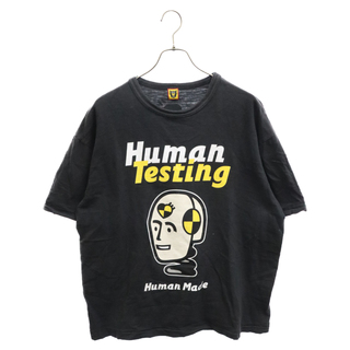 HUMAN MADE - HUMAN MADE ヒューマンメイド Asap Rocky HUMAN TASTING ロゴプリント Tシャツ 半袖 カットソー ブラック/イエロー