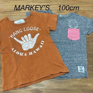 マーキーズ(MARKEY'S)のMARKEY’S  マーキーズ　Tシャツ　2点セット　100cm(Tシャツ/カットソー)