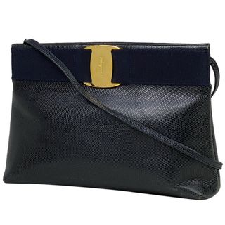 Salvatore Ferragamo - サルヴァトーレフェラガモ ヴァラ ショルダーバッグ レディース 【中古】