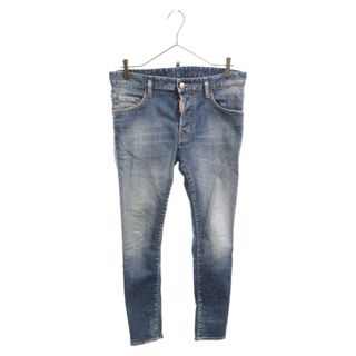 DSQUARED2 - DSQUARED2 ディースクエアード SUPER TWINKY JEAN ストレッチ スキニーデニムパンツ インディゴ S74LB1058