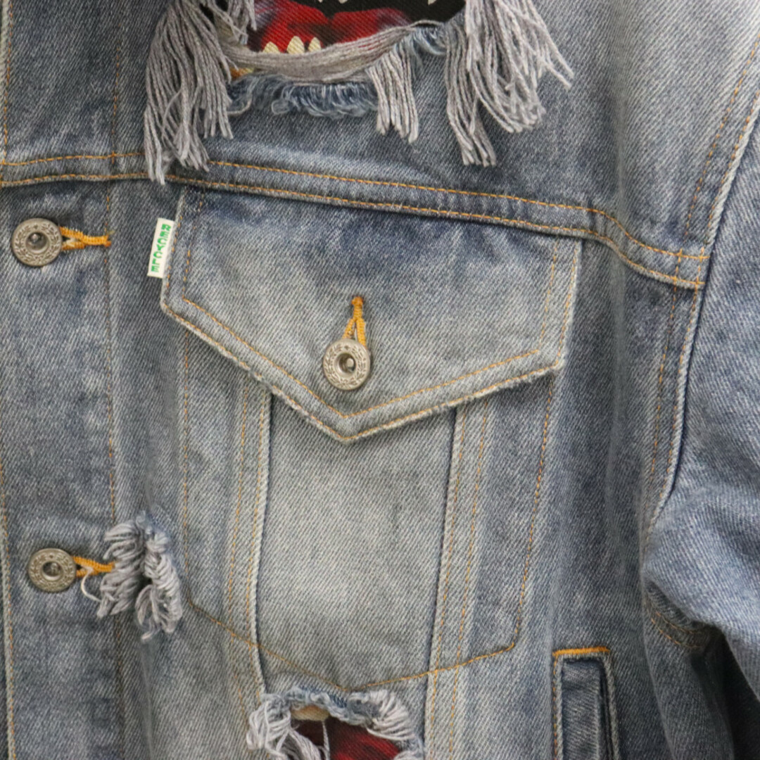 doublet ダブレット 21AW RECYCLE DENIM MONSTER REPAIR JACKET doublet ダブレット 21AW RECYCLE DENIM MONSTER REPAIR JACKET