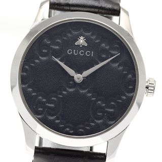 グッチ(Gucci)のグッチ GUCCI 126.4/YA1264032 G-タイムレス クォーツ ボーイズ _817110(腕時計(アナログ))