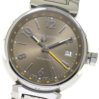 LOUIS VUITTON - ルイ・ヴィトン LOUIS VUITTON Q1132 タンブール デイト GMT 自動巻き メンズ _814895