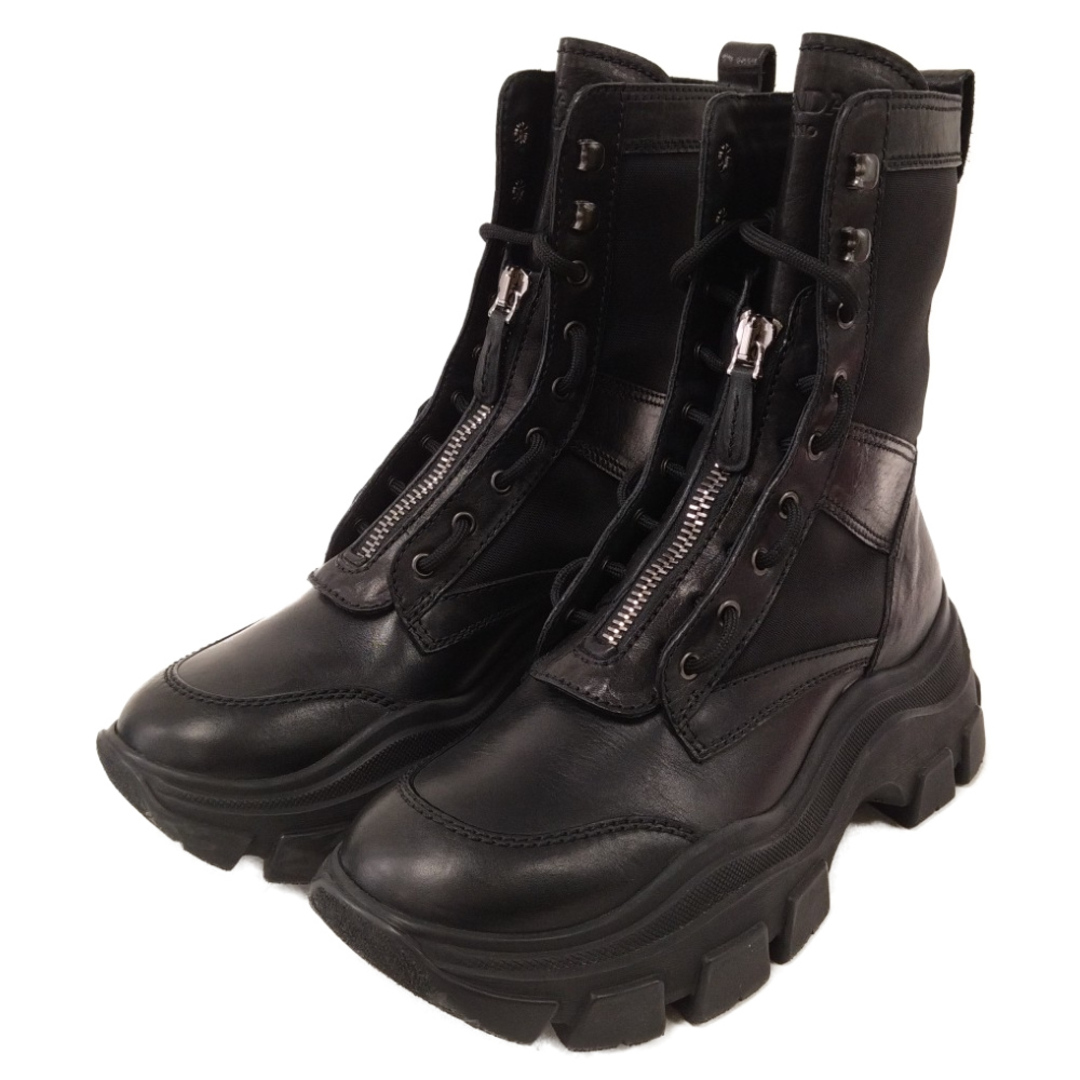 PRADA(プラダ)のPRADA プラダ Chunky Sole Combat Boots チャンキーソールコンバットブーツ ブラック メンズの靴/シューズ(ブーツ)の商品写真