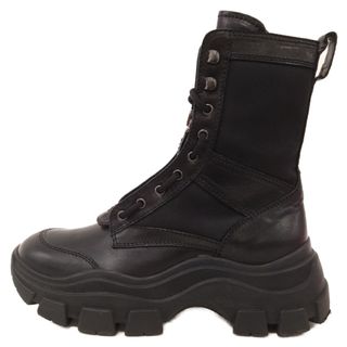 プラダ(PRADA)のPRADA プラダ Chunky Sole Combat Boots チャンキーソールコンバットブーツ ブラック(ブーツ)