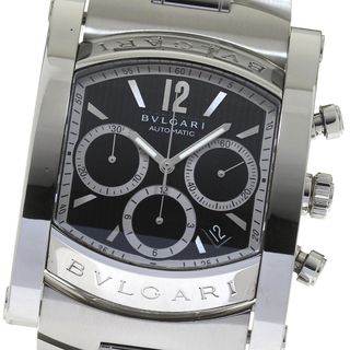 BVLGARI - ブルガリ BVLGARI AA48SCH アショーマ クロノグラフ デイト 自動巻き メンズ 良品 _814566