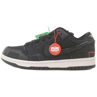 ナイキ(NIKE)のNIKE SB ナイキエスビー ×Wasted Youth DUNK LOW PRO QS ウエステッドユース ダンクSB ローカットスニーカー US7.5/25.5cm ブラック DD8386-001(スニーカー)