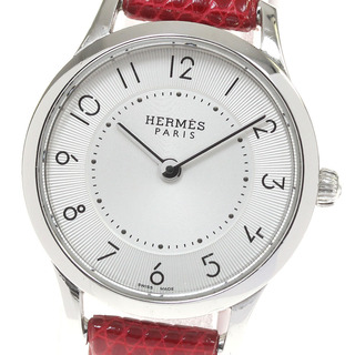 エルメス(Hermes)のエルメス HERMES CA2.110 スリム ドゥ エルメス クォーツ レディース 箱・保証書付き_815527(腕時計)