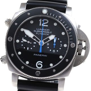 パネライ(PANERAI)のパネライ PANERAI PAM00615 ルミノール サブマーシブル1950 クロノ フライバック 自動巻き メンズ _816476(腕時計(アナログ))