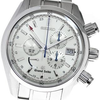 セイコー(SEIKO)のセイコー SEIKO SBGC001/9R86-0AA0 グランドセイコー クロノグラフ スプリングドライブ メンズ 良品 箱・保証書付き_813032(腕時計(アナログ))