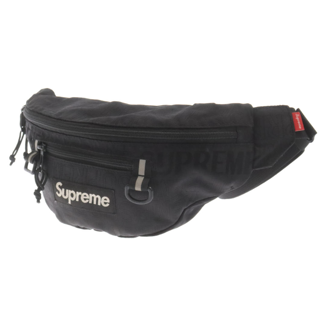 Supreme(シュプリーム)のSUPREME シュプリーム 19SS Nylon Waist Bag ナイロン ウエスト ボディバッグ ブラック メンズのバッグ(ウエストポーチ)の商品写真