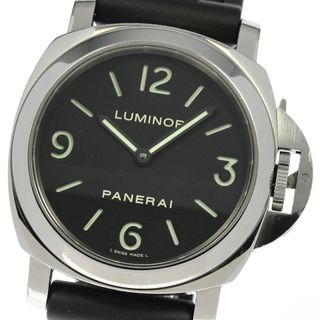 パネライ(PANERAI)のパネライ PANERAI PAM00112 ルミノールベース 手巻き メンズ _812032(腕時計(アナログ))