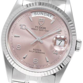 チュードル(Tudor)のチュードル TUDOR 76214 プリンス デイトデイ WGベゼル 自動巻き メンズ 箱・保証書付き_804117(腕時計(アナログ))