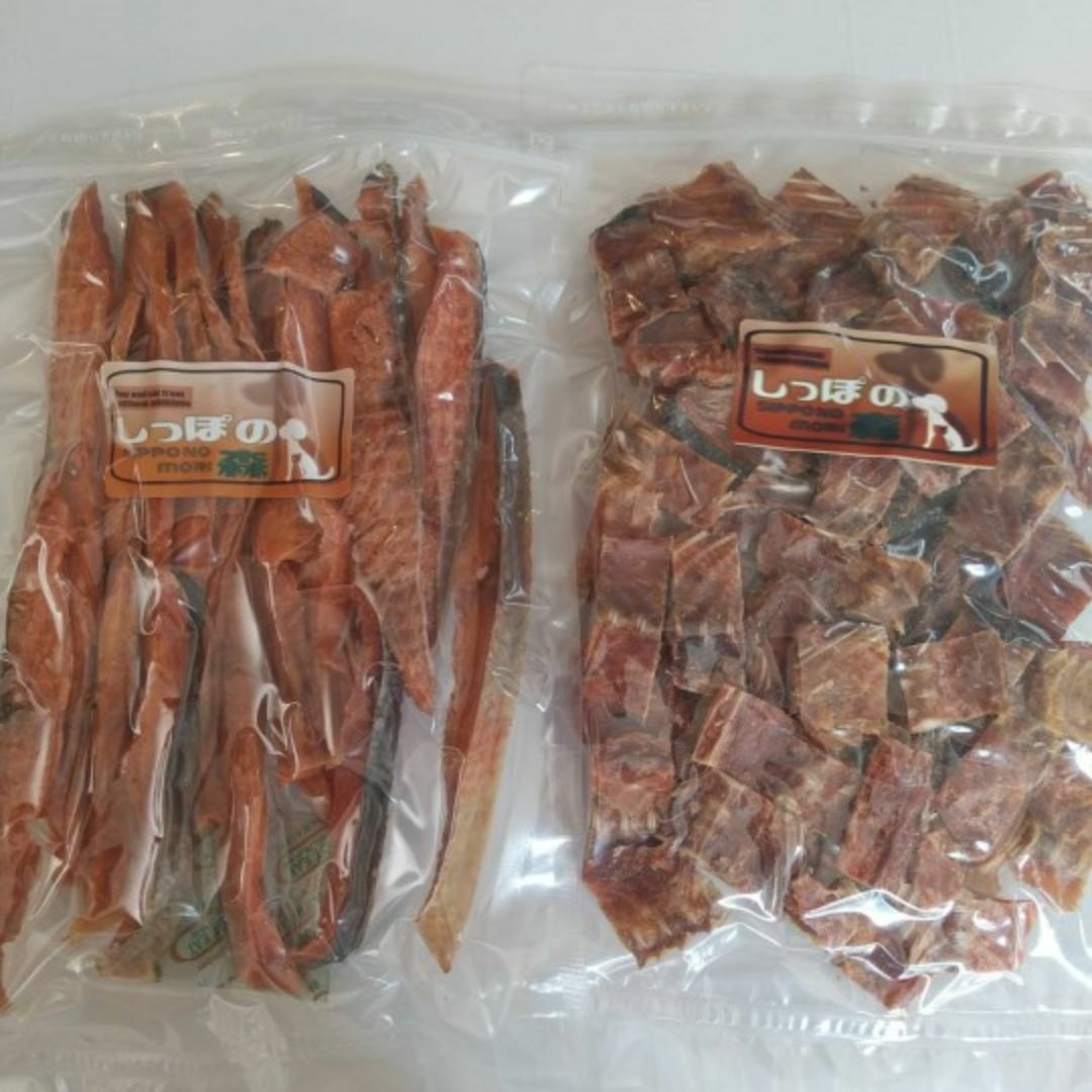 犬の無添加おやつ　鮭スライス＆鮭中骨 その他のペット用品(ペットフード)の商品写真