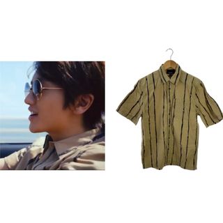 3.1 Phillip Lim - Nissy 西島隆弘　着用　ストライプ　半袖シャツ　シャツ　メンズ