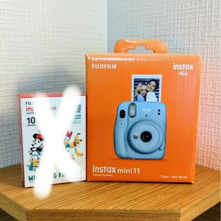 富士フイルム - FUJIFILM instax mini11 SKY BLUE チェキ フィルム