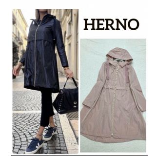 HERNO - 2023ss☆HERNO ヘルノ はっ水 ポリエステル テクノタフタコート