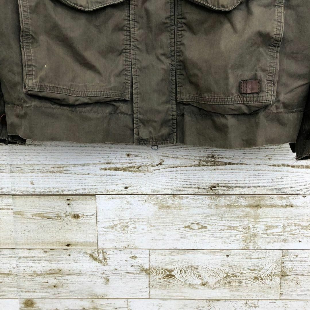 Timberland(ティンバーランド)の【k6925】USA古着ティンバーランド00sダックジャケットミリタリーブルゾン メンズのジャケット/アウター(ミリタリージャケット)の商品写真