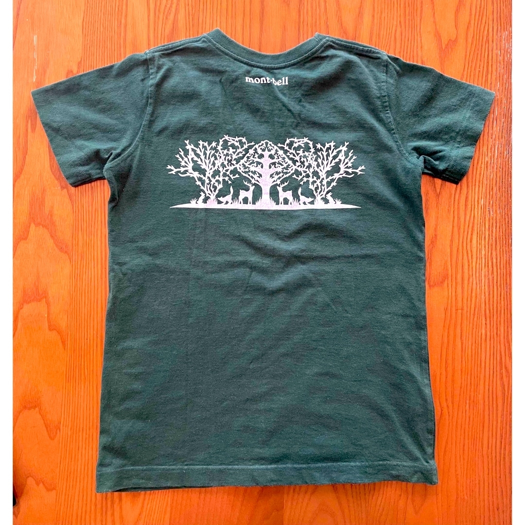 mont bell(モンベル)のモンベル　レディース　Tシャツ　グリーン　XS レディースのトップス(Tシャツ(半袖/袖なし))の商品写真