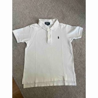 ポロラルフローレン(POLO RALPH LAUREN)のラルフローレン　ポロシャツ　白Tシャツ　110(Tシャツ/カットソー)