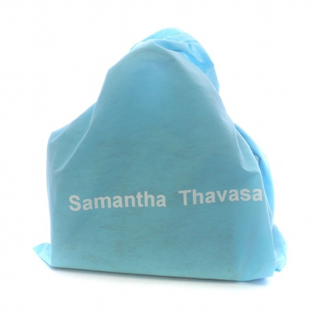 Samantha Thavasa(サマンサタバサ)のサマンサタバサ デラックス ハンドバッグ ロゴ ゴールド金具 レザー 黒 レディースのバッグ(ハンドバッグ)の商品写真