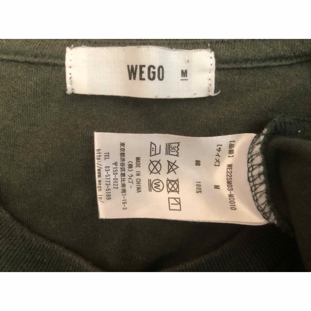 WEGO(ウィゴー)のM ウィゴー　WEGO 半袖　シャツ　T メンズのトップス(Tシャツ/カットソー(半袖/袖なし))の商品写真