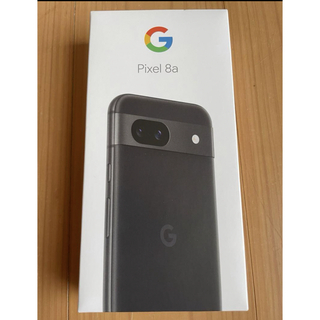 グーグルピクセル(Google Pixel)の新品未開封　Google Pixel 8a ブラック(スマートフォン本体)