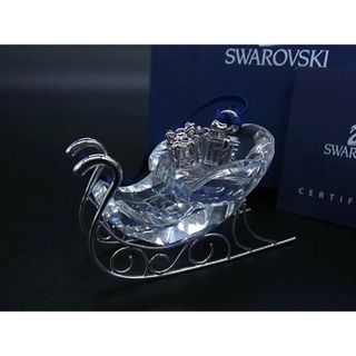 スワロフスキー(SWAROVSKI)の■新品■未使用■ SWAROVSKI スワロフスキー ソリ クリスタル チャーム オーナメント オブジェ インテリア クリア×シルバー系 CC2422(その他)