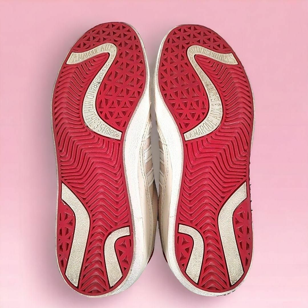 adidas(アディダス)のアディダス◎美品✨スケートボーディング プイグ スニーカー(23.5)クリーム色 レディースの靴/シューズ(スニーカー)の商品写真