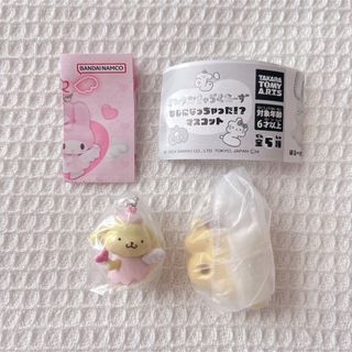 ポムポムプリン - ポムポムプリン 夢みるエンジェルスイング もじになっちゃった!? マスコット