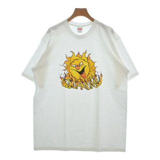 シュプリーム(Supreme)のSupreme シュプリーム Tシャツ・カットソー L 白 【古着】【中古】(Tシャツ/カットソー(半袖/袖なし))