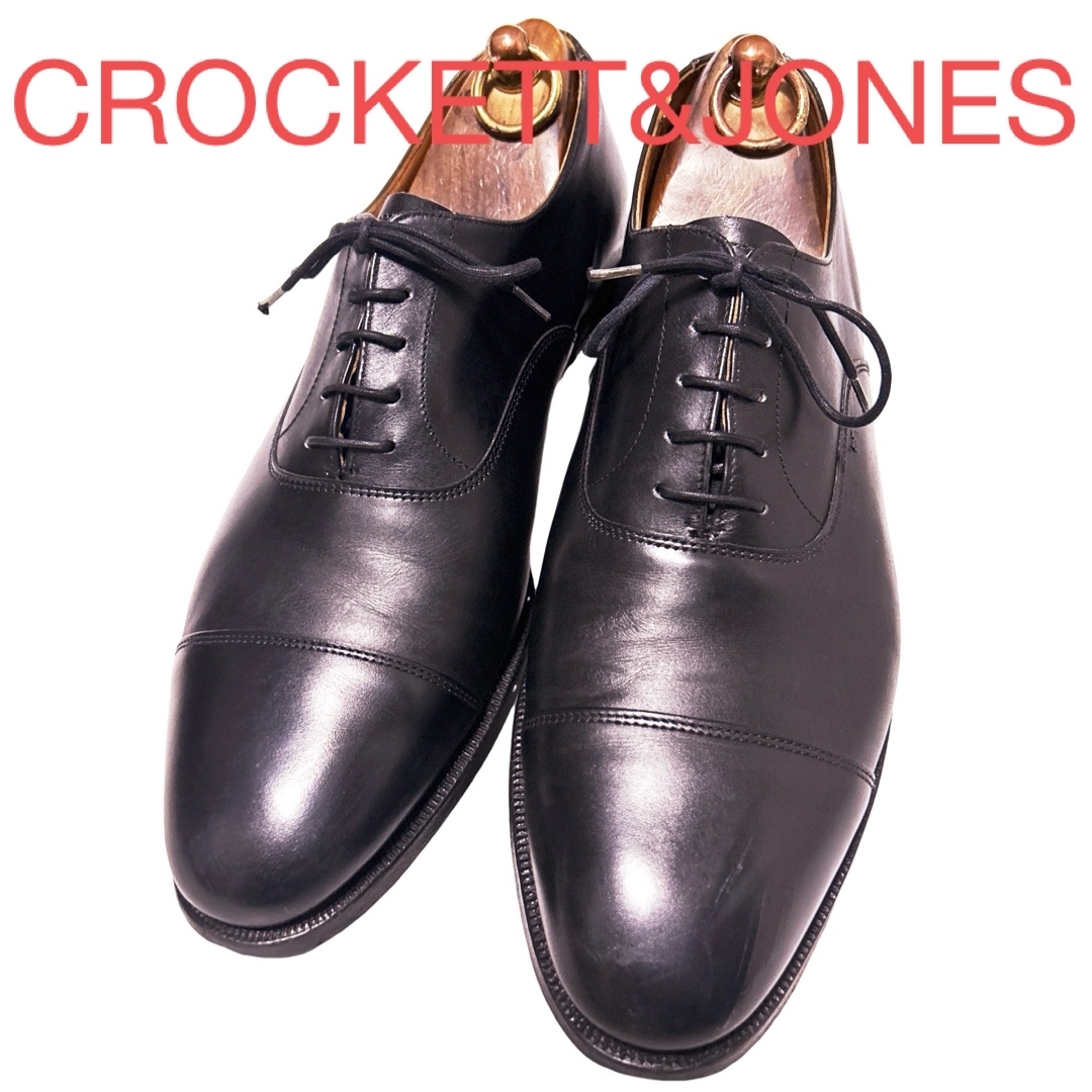 Crockett&Jones(クロケットアンドジョーンズ)の346.CROCKETT&JONES CONNAUGHT ストレート8.5E メンズの靴/シューズ(ドレス/ビジネス)の商品写真