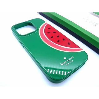 ケイトスペードニューヨーク(kate spade new york)の■新品■未使用■ kate spade ケイトスペード スイカ iPhone 14 Pro対応 アイフォンケース スマホケース グリーン系 BG2395 (その他)