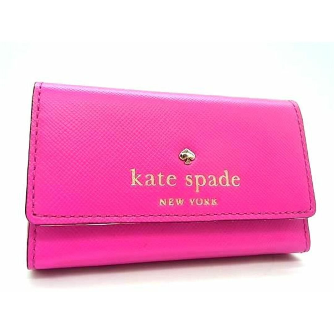 kate spade new york(ケイトスペードニューヨーク)の■新品■未使用■ kate spade ケイトスペード PWRU2952 レザー カードケース カード入れ 名刺入れ レディース ピンク系 AW1868  レディースのファッション小物(その他)の商品写真