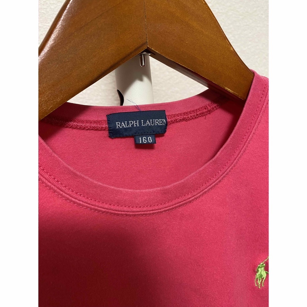 Ralph Lauren(ラルフローレン)のラルフローレン レディース Tシャツ カットソー ワンポイント160 S 相当 レディースのトップス(Tシャツ(半袖/袖なし))の商品写真