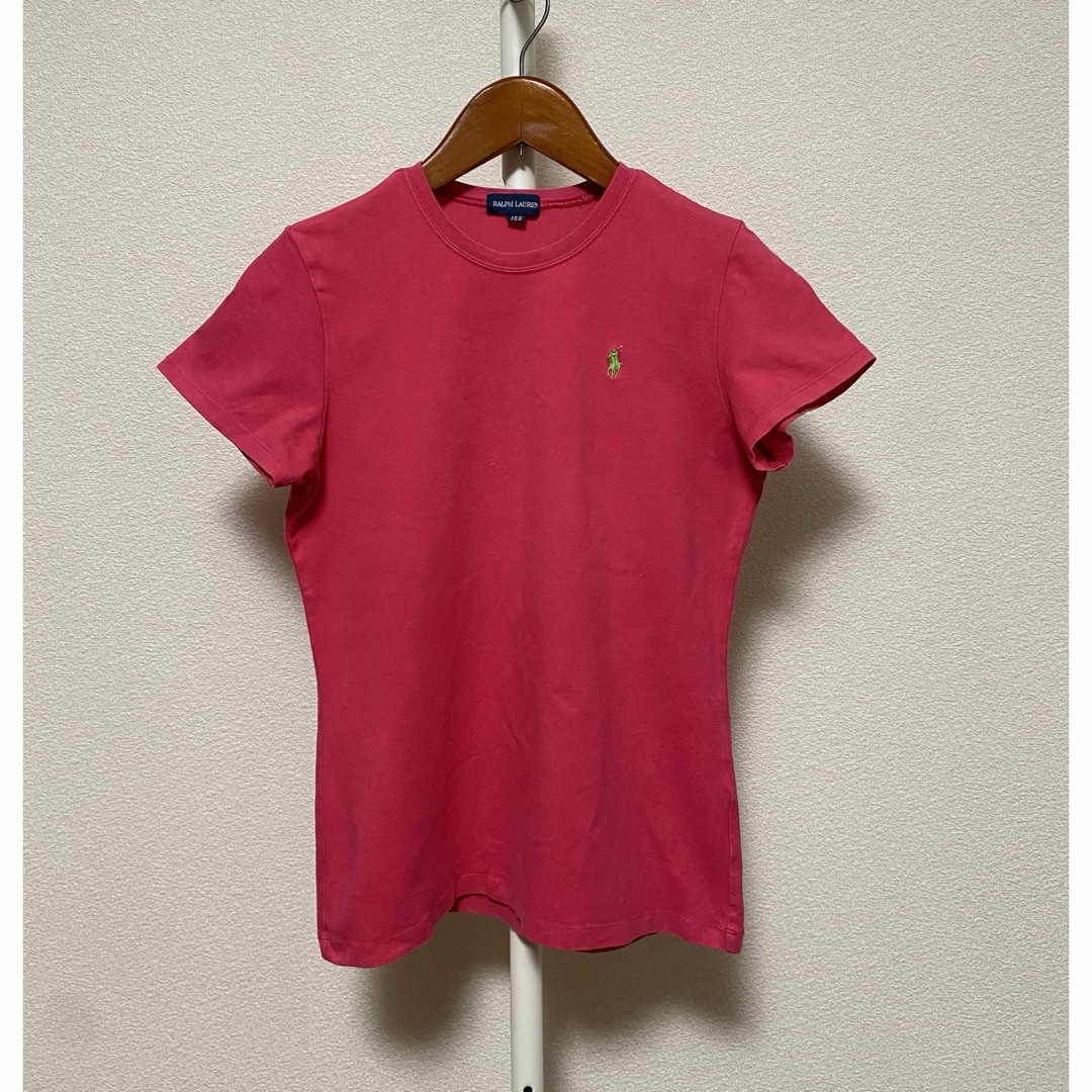 Ralph Lauren(ラルフローレン)のラルフローレン レディース Tシャツ カットソー ワンポイント160 S 相当 レディースのトップス(Tシャツ(半袖/袖なし))の商品写真